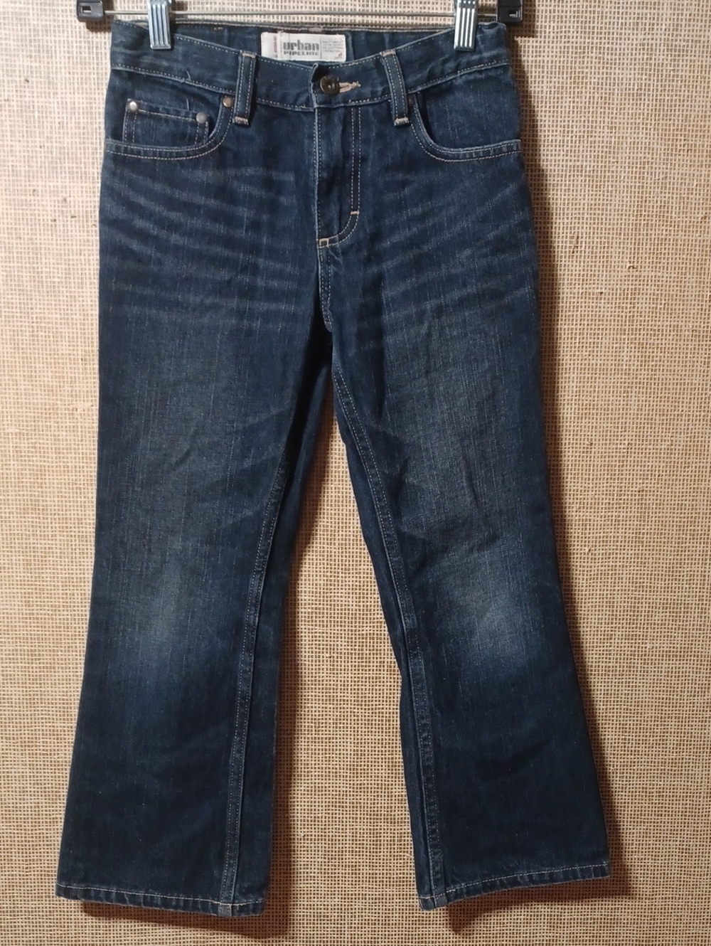 urban pipeline dark indigo bootcut jeans